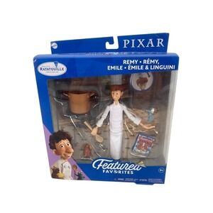 Mattel Ratatouille Action Figures Kids OS Blue New Linguini Remy Emile Pixar
